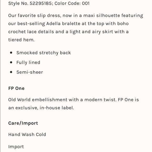 Free People Adella Maxi Slip Lace Dress - Picture 12 of 13